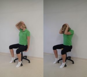 ćwiczenia w biurze na kręgosłup