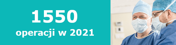 1550 operacji w 2021 roku - zdjęcie